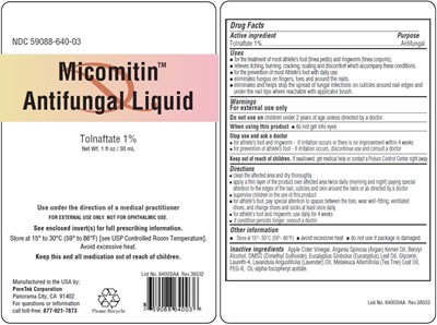 Label (Micomitin Al)